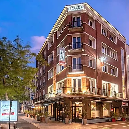 The Originals Boutique, Le Marignan,le Havre Centre Gare 3*